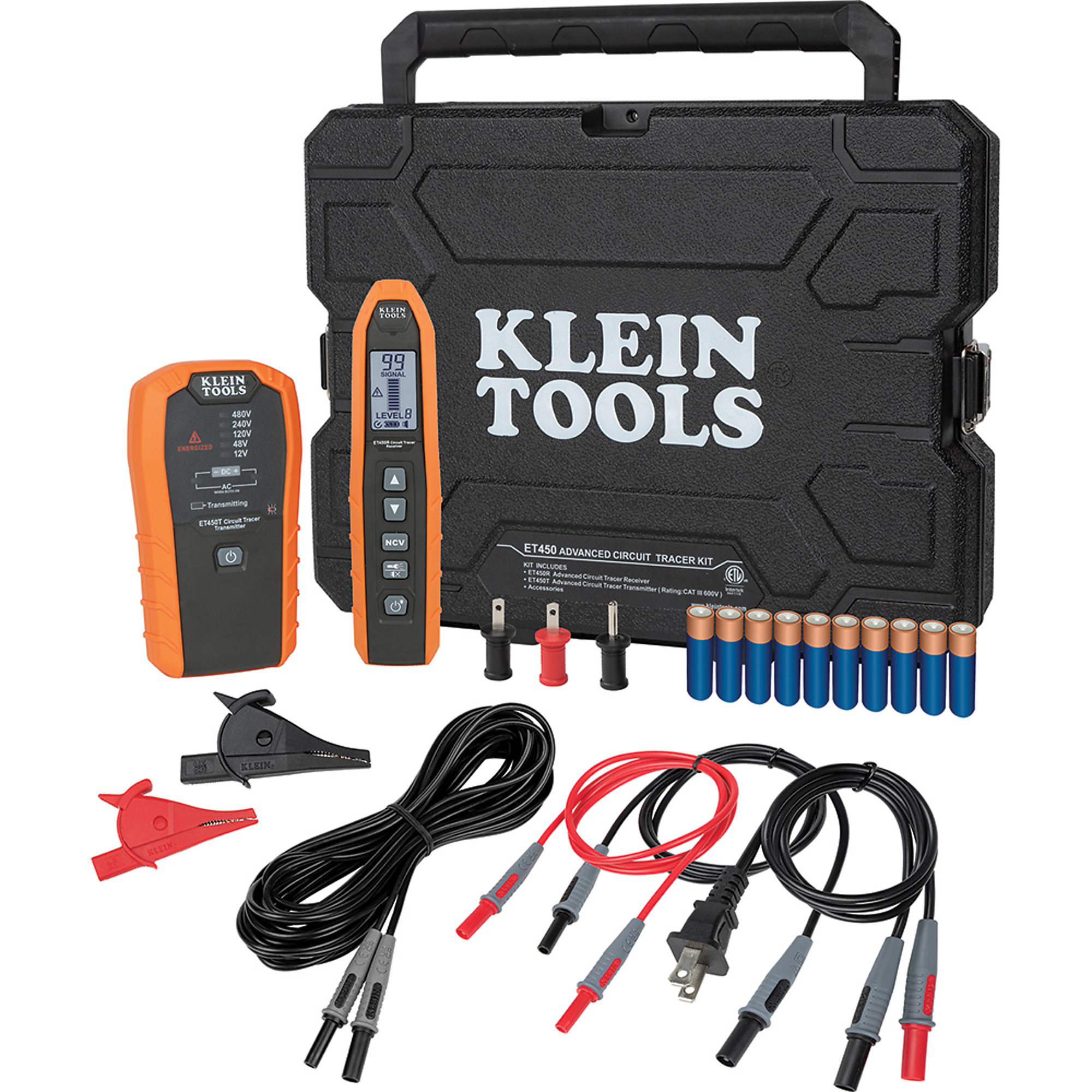 Klein Tools, Advanced Circuit Tracer Kit, Model# ET450